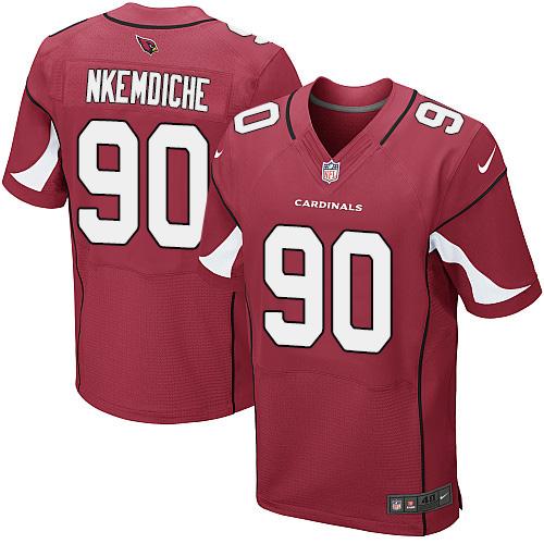 Nike Cardinals #90 Robert Nkemdiche Red Team Color Men's Stitched NFL Elite Jersey Nike Cardinals #90 Robert Nkemdiche Red Team Color Men's Stitched NFL Elite Jersey
