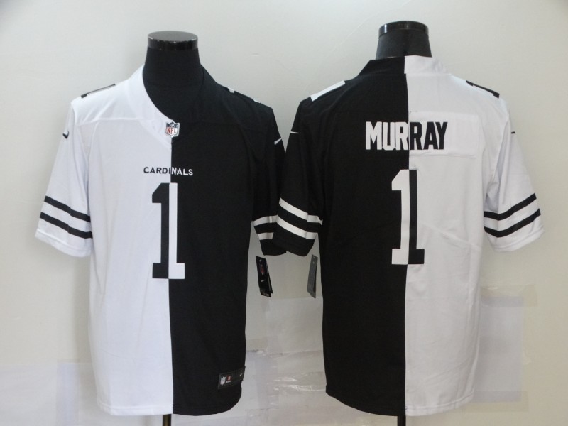Nike Cardinals 1 Kyler Murray Black And White Split Vapor Untouchable Limited Jersey Nike Cardinals 1 Kyler Murray Black And White Split Vapor Untouchable Limited Jersey