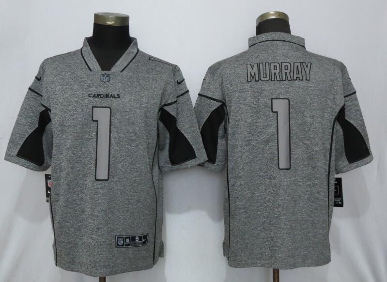 Nike Cardinals 1 Kyler Murray Gray Gridiron Gray Vapor Untouchable Limited Jersey Nike Cardinals 1 Kyler Murray Gray Gridiron Gray Vapor Untouchable Limited Jersey