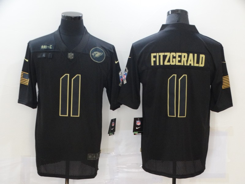 Nike Cardinals 11 Larry Fitzgerald Black 2020 Salute To Service Limited Jersey Nike Cardinals 11 Larry Fitzgerald Black 2020 Salute To Service Limited Jersey
