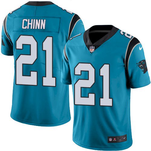 Nike Carolina Panthers #21 Jeremy Chinn Blue Alternate Stitched NFL Vapor Untouchable Limited Jersey Nike Carolina Panthers #21 Jeremy Chinn Blue Alternate Stitched NFL Vapor Untouchable Limited Jersey