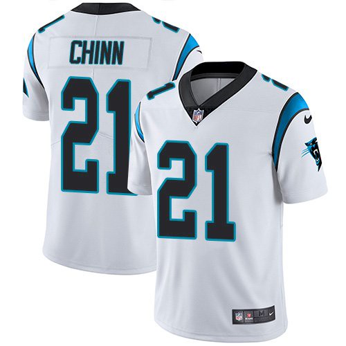 Nike Carolina Panthers #21 Jeremy Chinn White Stitched NFL Vapor Untouchable Limited Jersey Nike Carolina Panthers #21 Jeremy Chinn White Stitched NFL Vapor Untouchable Limited Jersey