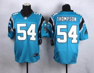 Nike Carolina Panthers #54 Shaq Thompson Blue Alternate Men's Stitched NFL Elite jersey