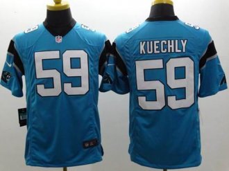 Nike Carolina Panthers #59 Luke Kuechly Blue Alternate NFL Game Jersey Nike Carolina Panthers #59 Luke Kuechly Blue Alternate NFL Game Jersey