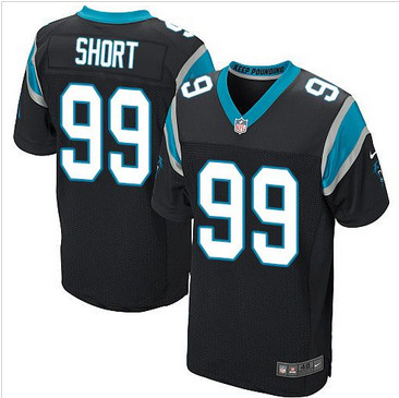Nike Carolina Panthers #99 Kawann Short Black Team Color Men's Stitched NFL Elite Jersey Nike Carolina Panthers #99 Kawann Short Black Team Color Men's Stitched NFL Elite Jersey