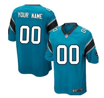 Nike Carolina Panthers Customized Blue Limited Jersey
