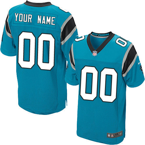 Nike Carolina Panthers Elite Blue Alternate Men's Jersey NFL Customized jerseys
