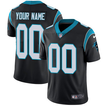 Nike Carolina Panthers Limited Black Home Men's Jersey  NFL  Vapor Untouchable Customized jerseys