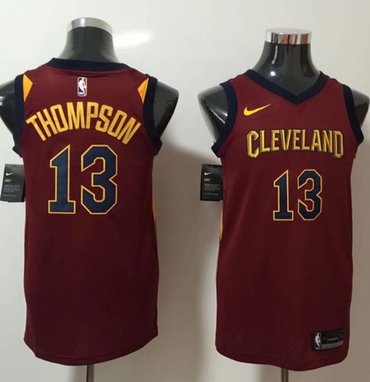Nike Cavaliers #13 Tristan Thompson Red Stitched NBA Swingman Jersey