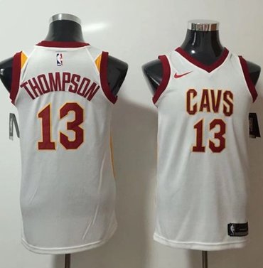Nike Cavaliers #13 Tristan Thompson White NBA Swingman Association Edition Jersey