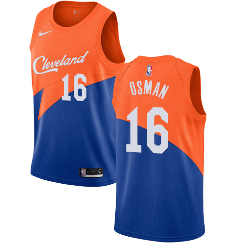 Nike Cavaliers #16 Cedi Osman Blue NBA Swingman City Edition 2018 19 Jersey Nike Cavaliers #16 Cedi Osman Blue NBA Swingman City Edition 2018 19 Jersey