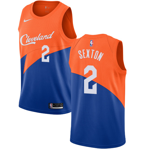 Nike Cavaliers #2 Collin Sexton Blue NBA Swingman City Edition 2018 19 Jersey Nike Cavaliers #2 Collin Sexton Blue NBA Swingman City Edition 2018 19 Jersey