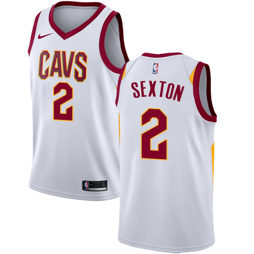 Nike Cavaliers #2 Collin Sexton White NBA Swingman Association Edition Jersey Nike Cavaliers #2 Collin Sexton White NBA Swingman Association Edition Jersey