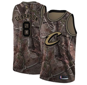 Nike Cavaliers #8 Jordan Clarkson Camo NBA Swingman Realtree Collection Jersey Nike Cavaliers #8 Jordan Clarkson Camo NBA Swingman Realtree Collection Jersey