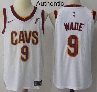 Nike Cavaliers #9 Dwyane Wade White NBA Authentic Association Edition Jersey Nike Cavaliers #9 Dwyane Wade White NBA Authentic Association Edition Jersey