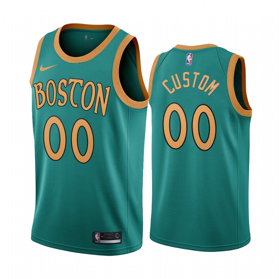 Nike Celtics Custom Green 2019-20 City Edition NBA Jersey Nike Celtics Custom Green 2019-20 City Edition NBA Jersey