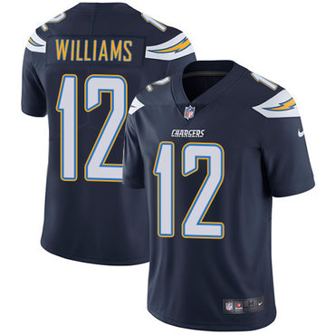 Nike Chargers #12 Mike Williams Navy Blue Team Color Men's Stitched NFL Vapor Untouchable Limited Jersey Nike Chargers #12 Mike Williams Navy Blue Team Color Men's Stitched NFL Vapor Untouchable Limited Jersey