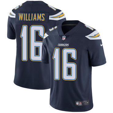 Nike Chargers #16 Tyrell Williams Navy Blue Team Color Youth Stitched NFL Vapor Untouchable Limited Jersey