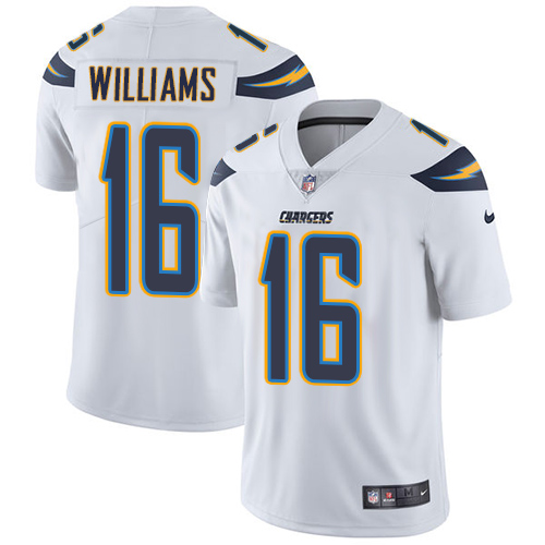 Nike Chargers #16 Tyrell Williams White Youth Stitched NFL Vapor Untouchable Limited Jersey