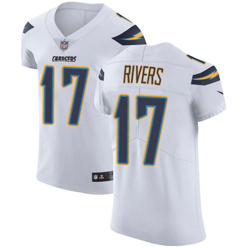 Nike Chargers #17 Philip Rivers White Men's Stitched NFL Vapor Untouchable Elite Jersey Nike Chargers #17 Philip Rivers White Men's Stitched NFL Vapor Untouchable Elite Jersey
