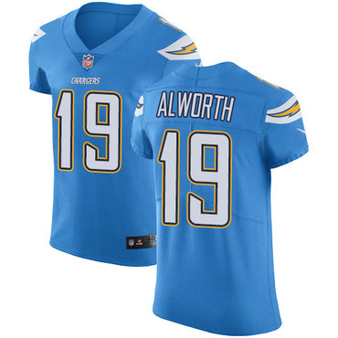 Nike Chargers #19 Lance Alworth Electric Blue Alternate Men's Stitched NFL Vapor Untouchable Elite Jersey Nike Chargers #19 Lance Alworth Electric Blue Alternate Men's Stitched NFL Vapor Untouchable Elite Jersey