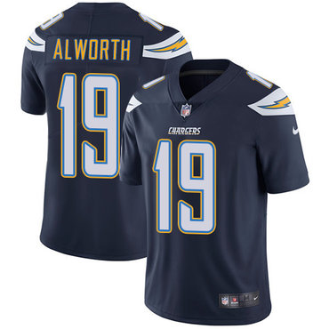 Nike Chargers #19 Lance Alworth Navy Blue Team Color Men's Stitched NFL Vapor Untouchable Limited Jersey Nike Chargers #19 Lance Alworth Navy Blue Team Color Men's Stitched NFL Vapor Untouchable Limited Jersey