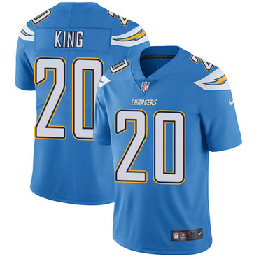 Nike Chargers #20 Desmond King Electric Blue Alternate Men's Stitched NFL Vapor Untouchable Limited Jersey Nike Chargers #20 Desmond King Electric Blue Alternate Men's Stitched NFL Vapor Untouchable Limited Jersey