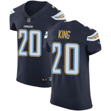 Nike Chargers #20 Desmond King Navy Blue Team Color Men's Stitched NFL Vapor Untouchable Elite Jersey Nike Chargers #20 Desmond King Navy Blue Team Color Men's Stitched NFL Vapor Untouchable Elite Jersey
