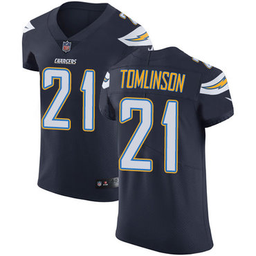 Nike Chargers #21 LaDainian Tomlinson Navy Blue Team Color Men's Stitched NFL Vapor Untouchable Elite Jersey Nike Chargers #21 LaDainian Tomlinson Navy Blue Team Color Men's Stitched NFL Vapor Untouchable Elite Jersey