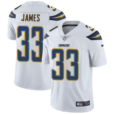 Nike Chargers #33 Derwin James White Men's Stitched NFL Vapor Untouchable Limited Jersey Nike Chargers #33 Derwin James White Men's Stitched NFL Vapor Untouchable Limited Jersey