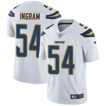 Nike Chargers #54 Melvin Ingram White Men's Stitched NFL Vapor Untouchable Limited Jersey Nike Chargers #54 Melvin Ingram White Men's Stitched NFL Vapor Untouchable Limited Jersey