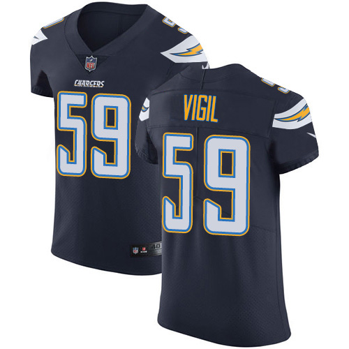 Nike Chargers #59 Nick Vigil Navy Blue Team Color Men's Stitched NFL Vapor Untouchable Elite Jersey Nike Chargers #59 Nick Vigil Navy Blue Team Color Men's Stitched NFL Vapor Untouchable Elite Jersey