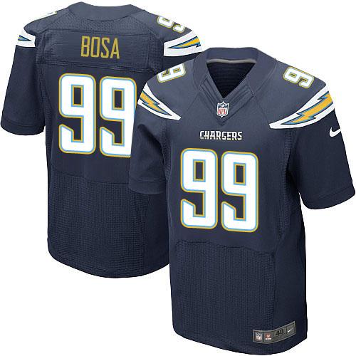 Nike Chargers #99 Joey Bosa Navy Blue Team Color Men's Stitched NFL New Elite Jersey Nike Chargers #99 Joey Bosa Navy Blue Team Color Men's Stitched NFL New Elite Jersey