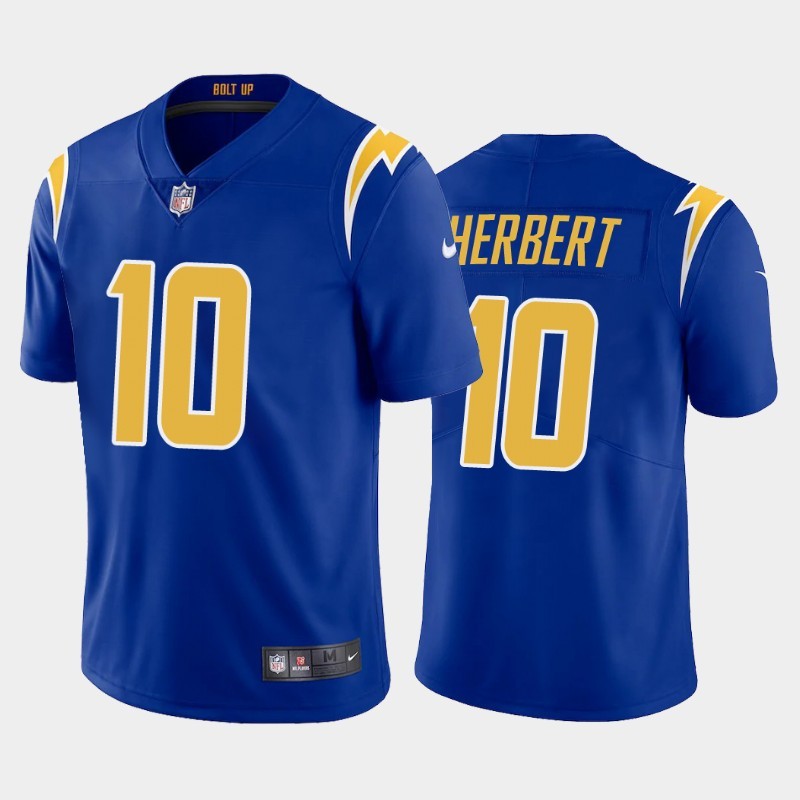 Nike Chargers 10 Justin Herbert Royal 2020 NFL Draft First Round Pick Vapor Untouchable Limited Jersey Nike Chargers 10 Justin Herbert Royal 2020 NFL Draft First Round Pick Vapor Untouchable Limited Jersey