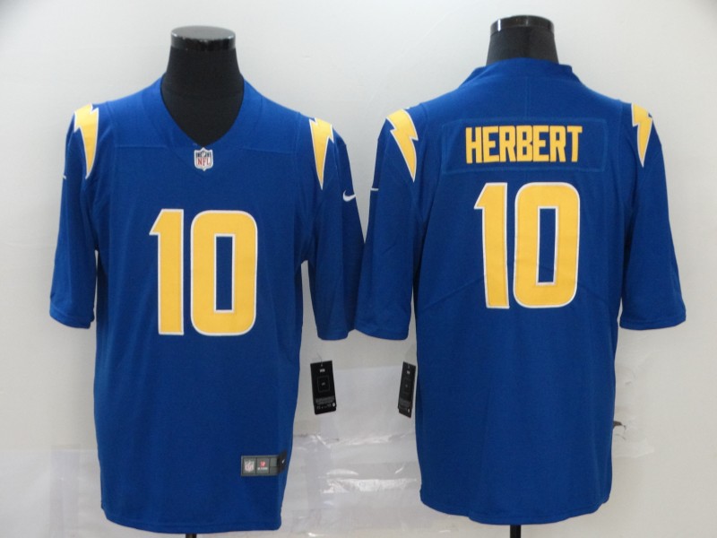 Nike Chargers 10 Justin Herbert Royal 2020 NFL Vapor Untouchable Limited Jersey Nike Chargers 10 Justin Herbert Royal 2020 NFL Vapor Untouchable Limited Jersey