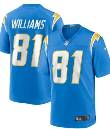 Nike Chargers 81 Mike Williams Blue Vapor Untouchable Limited Jersey Nike Chargers 81 Mike Williams Blue Vapor Untouchable Limited Jersey