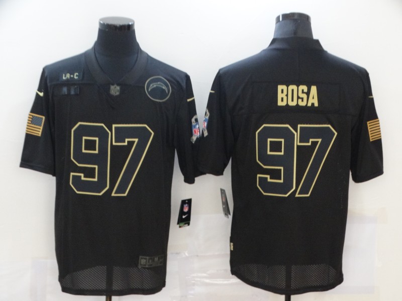 Nike Chargers 97 Joey Bosa Black 2020 Salute To Service Limited Jersey Nike Chargers 97 Joey Bosa Black 2020 Salute To Service Limited Jersey