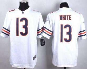Nike Chicago Bears #13 Kevin White White Men's Stitched NFL Limited Jersey Nike Chicago Bears #13 Kevin White White Men's Stitched NFL Limited Jersey
