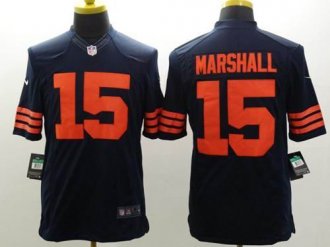 Nike Chicago Bears #15 Brandon Marshall Navy Blue 1940s Throwback NFL Limited Jersey Nike Chicago Bears #15 Brandon Marshall Navy Blue 1940s Throwback NFL Limited Jersey