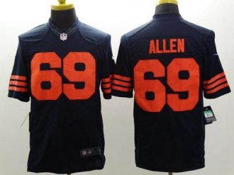 Nike Chicago Bears #69 Jared Allen Navy Blue 1940s Throwback NFL Limited Jersey Nike Chicago Bears #69 Jared Allen Navy Blue 1940s Throwback NFL Limited Jersey