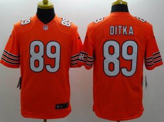 Nike Chicago Bears #89 Mike Ditka Orange Alternate NFL Limited Jersey Nike Chicago Bears #89 Mike Ditka Orange Alternate NFL Limited Jersey