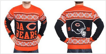 Nike Chicago Bears Men's Ugly Sweater Nike Chicago Bears Men's Ugly Sweater