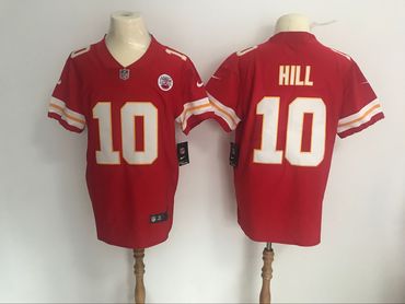 Nike Chiefs #10 Tyreek Hill Red Team Color Men's Stitched NFL Vapor Untouchable Elite Jersey