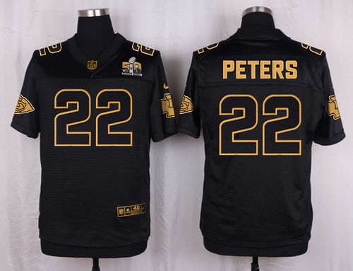 Nike Chiefs #22 Marcus Peters Black Men's Stitched NFL Elite Pro Line Gold Collection Jersey Nike Chiefs #22 Marcus Peters Black Men's Stitched NFL Elite Pro Line Gold Collection Jersey