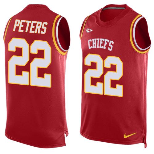 Nike Chiefs #22 Marcus Peters Red Team Color Men's Stitched NFL Limited Tank Top Jersey Nike Chiefs #22 Marcus Peters Red Team Color Men's Stitched NFL Limited Tank Top Jersey
