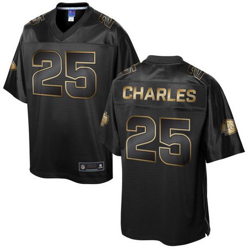 Nike Chiefs #25 Jamaal Charles Pro Line Black Gold Collection Men's Stitched NFL Game Jersey Nike Chiefs #25 Jamaal Charles Pro Line Black Gold Collection Men's Stitched NFL Game Jersey