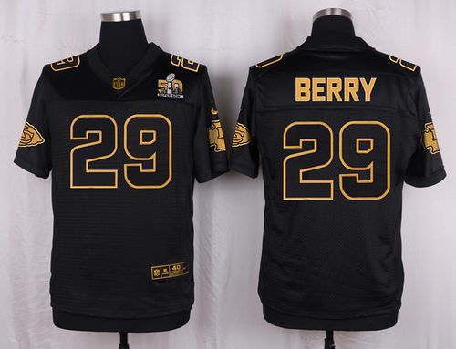 Nike Chiefs #29 Eric Berry Black Men's Stitched NFL Elite Pro Line Gold Collection Jersey Nike Chiefs #29 Eric Berry Black Men's Stitched NFL Elite Pro Line Gold Collection Jersey