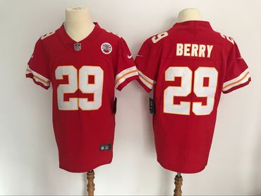 Nike Chiefs #29 Eric Berry Red Team Color Men's Stitched NFL Vapor Untouchable Elite Jersey