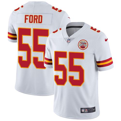 Nike Chiefs #55 Dee Ford White Men's Stitched NFL Vapor Untouchable Limited Jersey Nike Chiefs #55 Dee Ford White Men's Stitched NFL Vapor Untouchable Limited Jersey