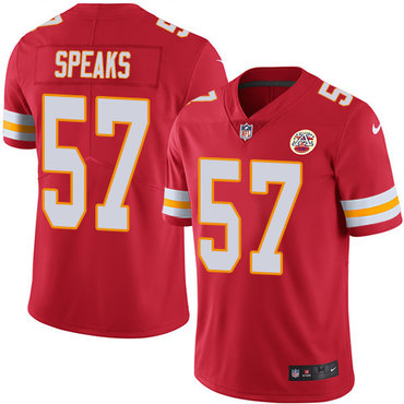 Nike Chiefs #57 Breeland Speaks Red Team Color Youth Stitched NFL Vapor Untouchable Limited Jersey Nike Chiefs #57 Breeland Speaks Red Team Color Youth Stitched NFL Vapor Untouchable Limited Jersey